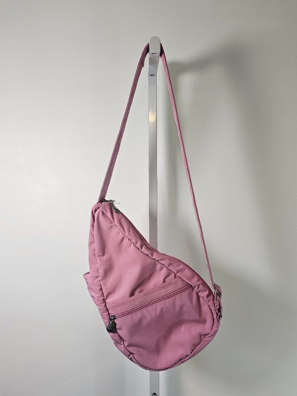 Ameribag Healthy Pack Sling Bag Pink Travel Hiking Gorpcore